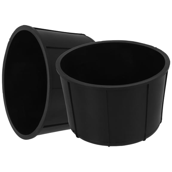PTOOTP 1 Pair Rubber Cup Holder Inserts for Car Center Console, Easy to Clean and Car Accessories
