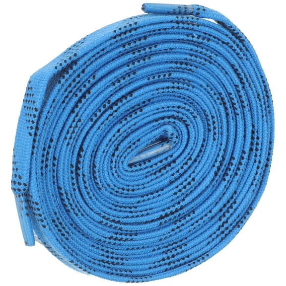 PTOOTP 1 Pair Polyester Blue Wear-Resistant Roller Skates Laces for Ice Sports 96 Inches Long