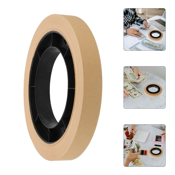 PTOOTP Currency Strap Roll - Bands for Binding Banknotes, Money Organizer for Cashiers and Retail Use