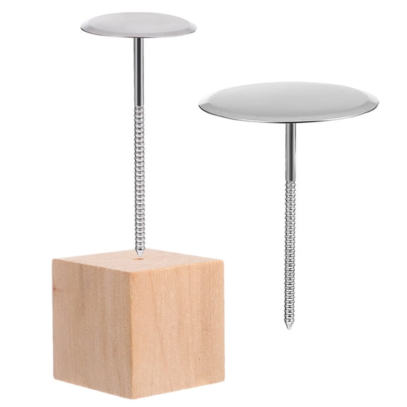 PTOOTP Metal Cake Flower Nail Sticks Set for Decorating Roses, Assorted Colors Baking Tools, 1 Set for Cake Decorating