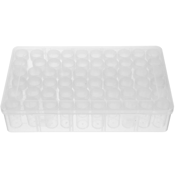 PTOOTP Clear Plastic Storage Container Set for Organizing Small Items, 11.4 x 6.3 x 2.2 Inches, and Stackable Organizer