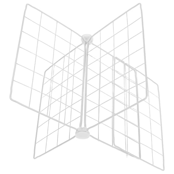 PTOOTP White Iron Freezer Divider Partition for Better Airflow and Organization, 1 Set for Daily Use and Efficient Storage