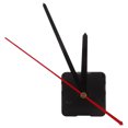 thumbnail image 1 of PTOOTP Quiet Red Plastic Clock Movement Kit for Home Clock Repair and Craft Projects with Easy Installation, 1 of 8