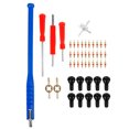 thumbnail image 2 of AOZUO 3PCS Valve Core Remover Tools, 3 In 1 Valve Stem Removal Tools With 3pcs Keyrings For Schrader And Presta Mountain Bicycle And Road Bike Tubeless Cycling Tires Valve Repair Install 2 of 12
