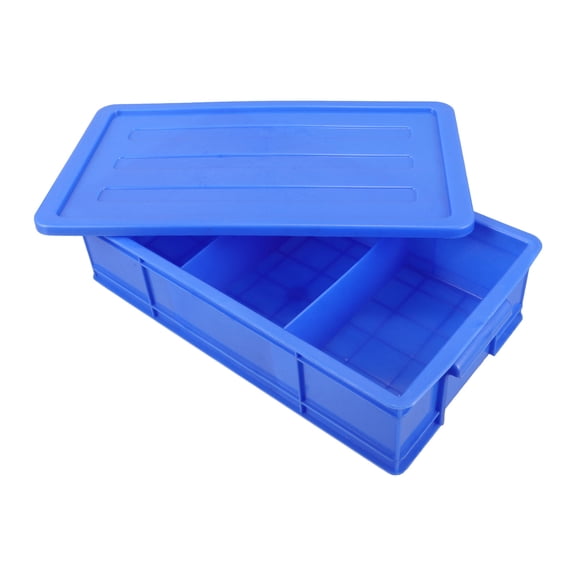 PTOOTP Plastic Parts Organizer Box for Screws and Small Tools, Portable Storage Container, 1 Set for Home and Workshop Use