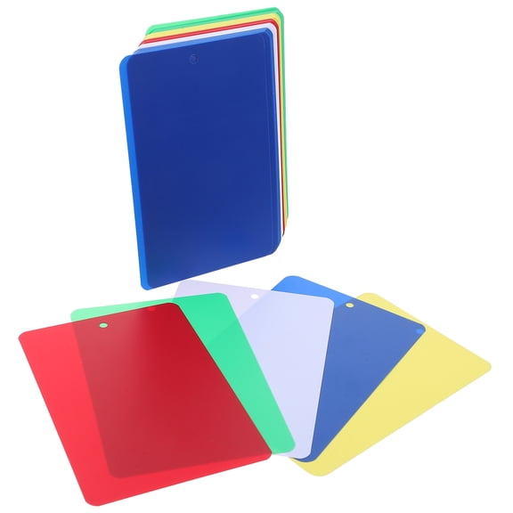 PTOOTP Assorted Color Plastic Inventory Tags 100 Pieces Label Tags for Organizing and Tracking