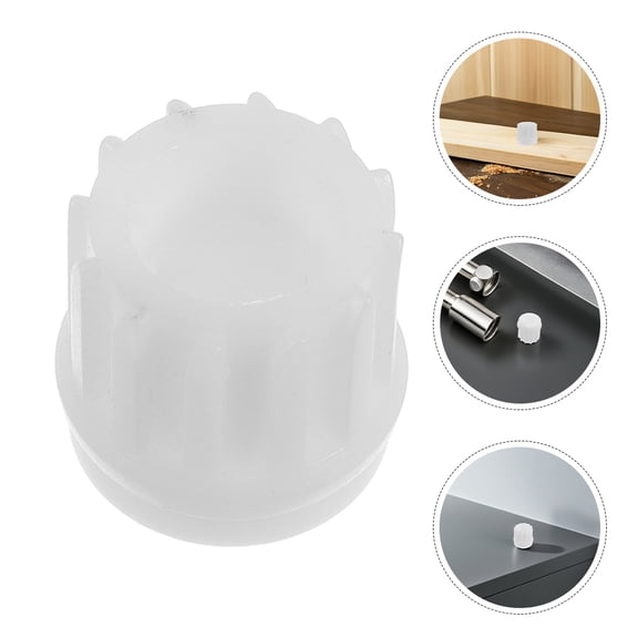 PTOOTP Meat Grinder Screw PP Material Precision Crafted for Optimal Performance White 10Pcs