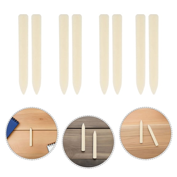 PTOOTP 10Pcs Plastic Bone Folder Tool for Paper Crafting DIY Folding Scoring and Creasing