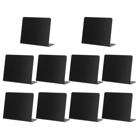 PTOOTP Multifunctional PVC Chalkboards for Home and Restaurant 10Pcs
