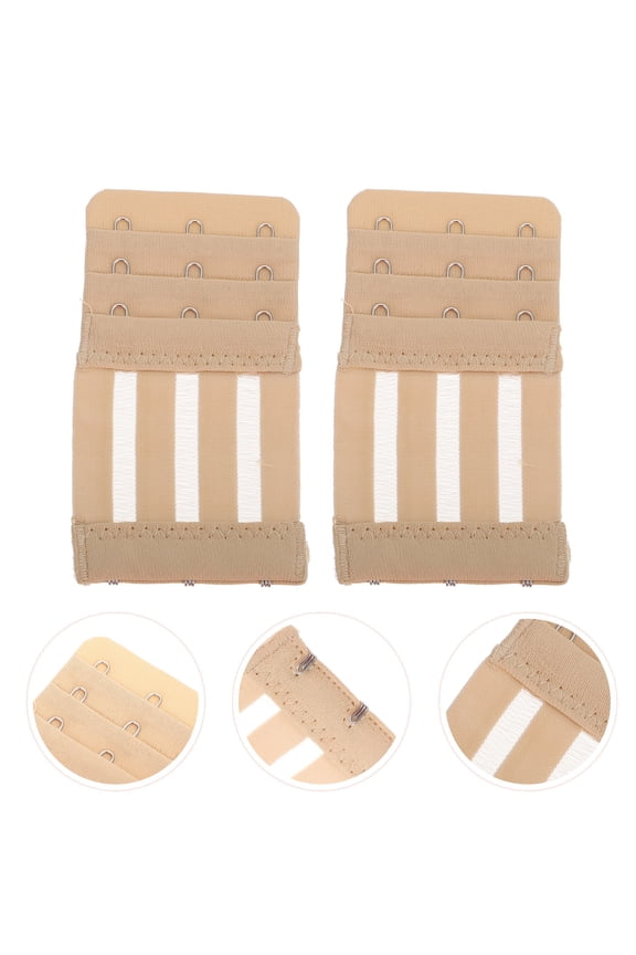 10-Pack Bra Hooks for Women Underwear Adjustable Support Accessories