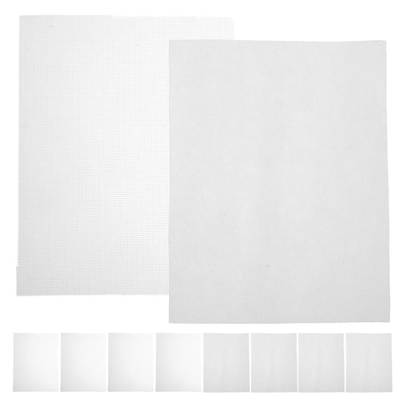 PTOOTP 10Sets Paper Making Screen Replacement with White Mesh for Craft Paper Sheets