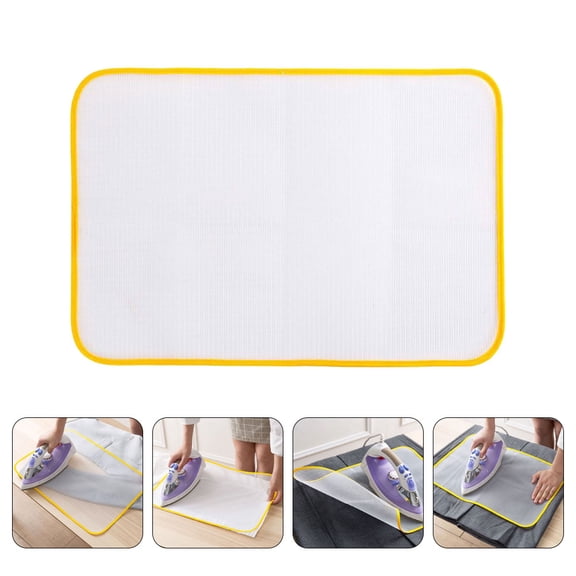 PTOOTP Yellow Ironing Protective Pads, Convenient Iron Cloth Covers for Heat ,