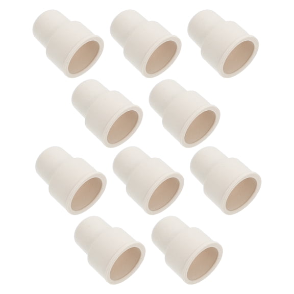 PTOOTP 10pcs Sealing Bottle Caps Rubber Wine Bottle Corks Bar Use White
