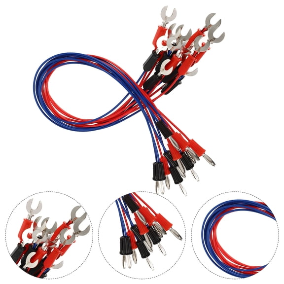 PTOOTP Electric Testing Circuit Wire Insulated Copper for Home School Science Projects 12Pcs