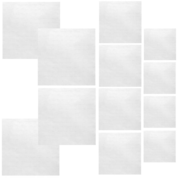 PTOOTP DIY Gridding Cloth Cotton 12Set Needlework Craft Enthusiasts