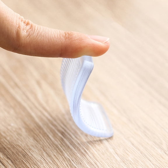 PTOOTP 12Pcs Furniture Bed Risers PVC Transparent For Stabilizing Furniture Accessories