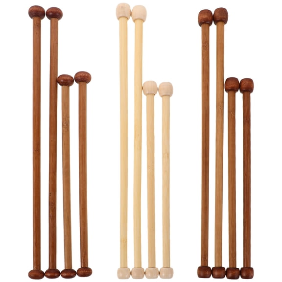 PTOOTP 12Pcs Wooden Tapestry Wall Hanger Rods for DIY Macrame Blanket Display and Home Decor