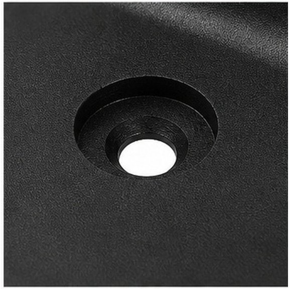 PTOOTP 12pcs Beveled Double Brackets L Shape Black Plastic For Public Restroom Support