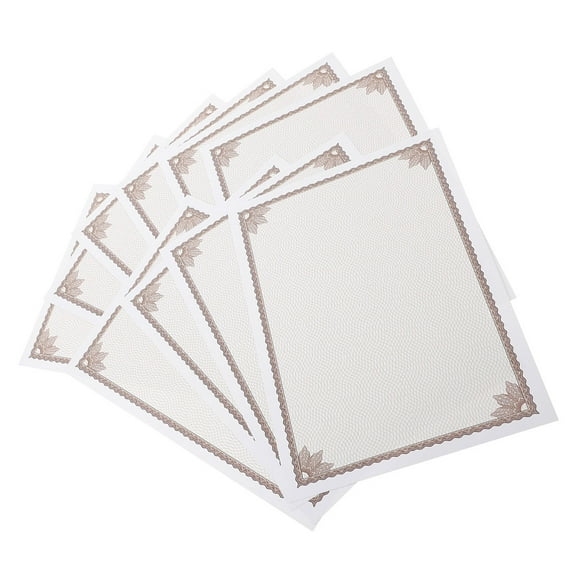 PTOOTP Multi-Purpose Diploma Paper for Printing Certificates and Awards with Sturdy Blank Space, Sheets