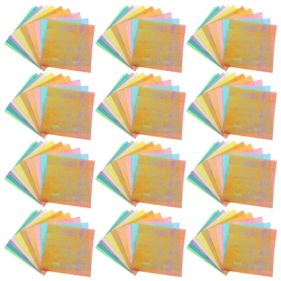 PTOOTP 150 Pcs Square Origami Paper - Decorative Paper for DIY Crafts Assorted Color for Adults Home Use