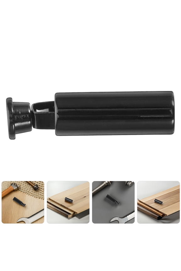 Cord End Stops Black Zinc Alloy Metal Caps for Drawstrings 15Pcs