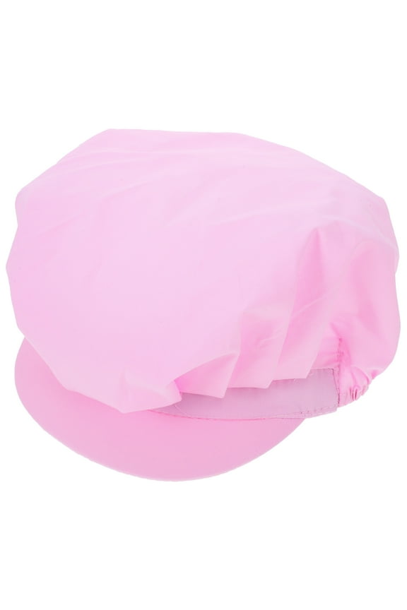 Chef Hat for Women, Kitchen Headwear with Mushroom Design, Comfortable and Adjustable Cooking Cap