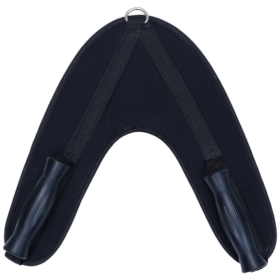 PTOOTP 1-Pack Black PVC Ab Attachment for Indoor Fitness Workouts and Core Strength Training