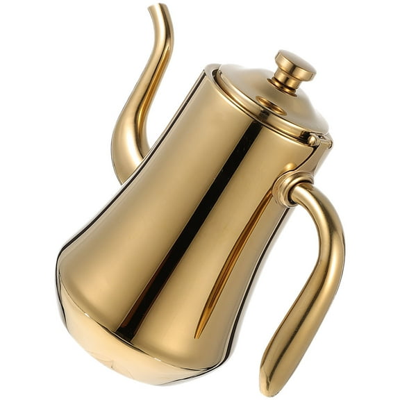 PTOOTP Black Stainless Steel Tea Kettle Water Kettle 1.5 Quart Stovetop Pot for Boiling Water