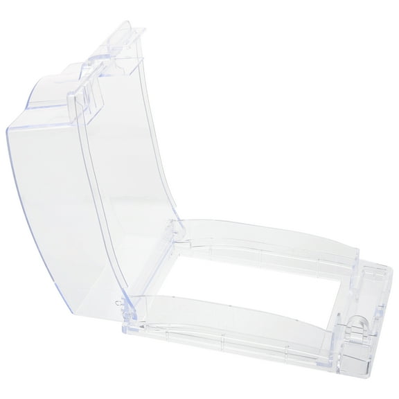 PTOOTP 1 Pack PC Material Square Water-Resistant Socket Cover for Wall Switch, Childproof Electrical Outlet Protector