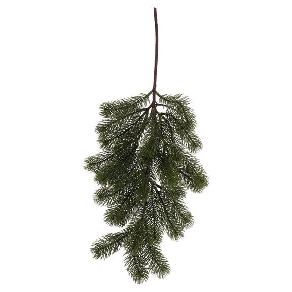 PTOOTP Pine Needle Teardrop Holiday Door Swag with Christmas Tree , Festive Seasonal Decor for Winter and Christmas