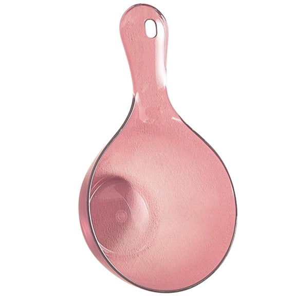 PTOOTP Red Plastic Water Ladle with Hanging Hole, Reusable Kitchen Scoop for Home and Outdoor Use