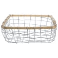 thumbnail image 1 of PTOOTP Metal Wire Bread and Fruit Basket Storage Organizer for Kitchen, Home, and Office Use, and Stylish, 1 of 8