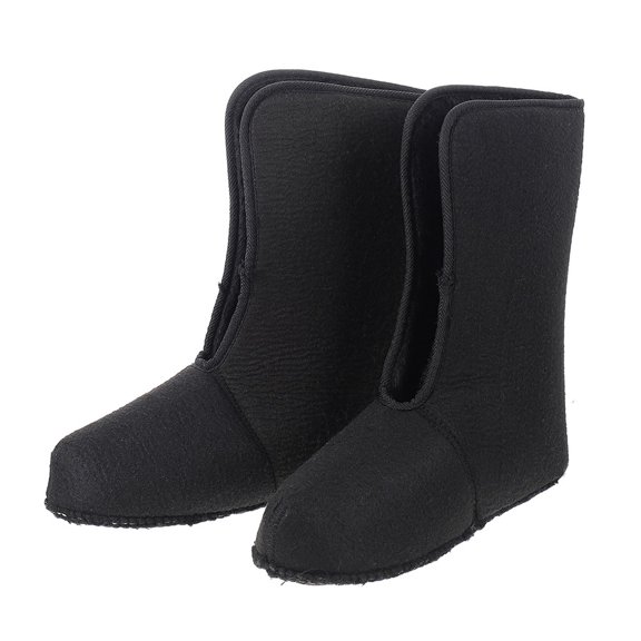 PTOOTP 1 Pair Black Warm Thick Boot Liners Soft Insulated Thermal Inserts for Snow Boots Winter Outdoor Activities