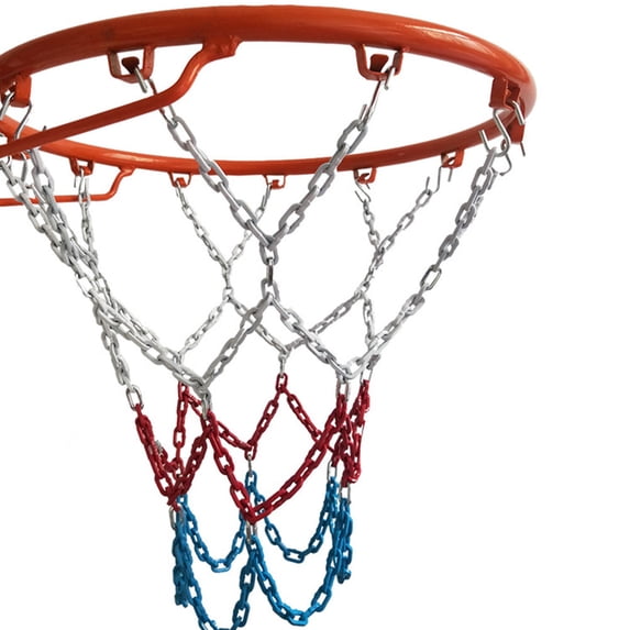 PTOOTP High Density Tricolor Basketball Mesh Replacement for Sports Equipment and Basketball Accessories