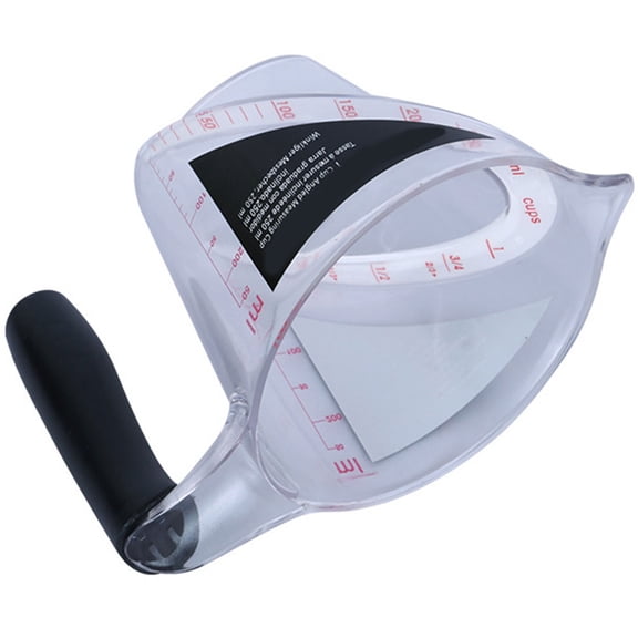 PTOOTP Plastic Measuring Cup with Handle, , 1Pc Scale Cup for Accurate Liquid and Dry Ingredient Measurement