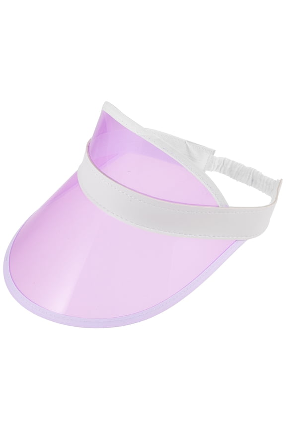 Wide Brim Sun Hat Beach Sun Protection Hat Purple 1Pcs Wide Brim Shade Women