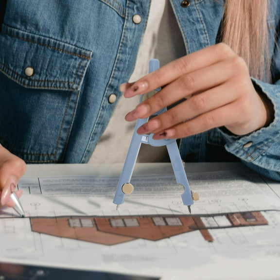 PTOOTP Drafting Plastic Construction Set for Teaching Math and Learning Tools