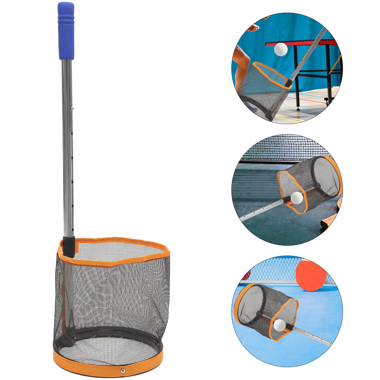 PTOOTP Adjustable Handle Sports Retriever Picker for Outdoor Activities, Easy to Carry and Convenient Storage Tool
