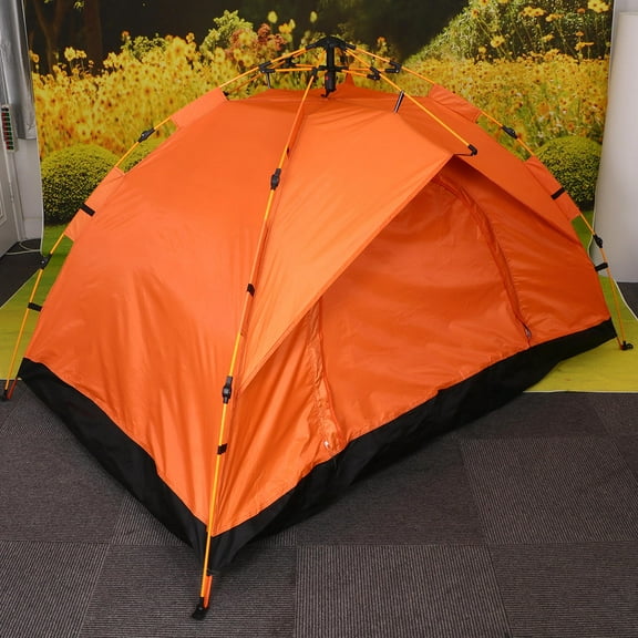 PTOOTP Oxford Cloth Camping Tent Fully Automatic Lightweight Outdoor Travel Adventure Shelter