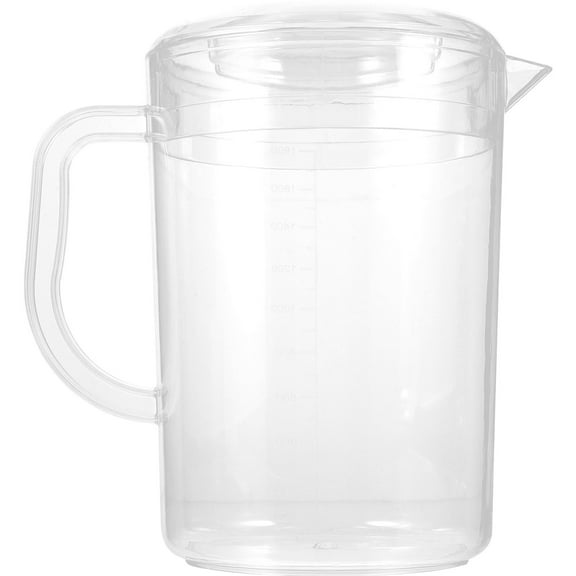 PTOOTP Plastic Water Pitcher for Families and Households, -Free Design, 1 Piece, Ideal for Everyday Use
