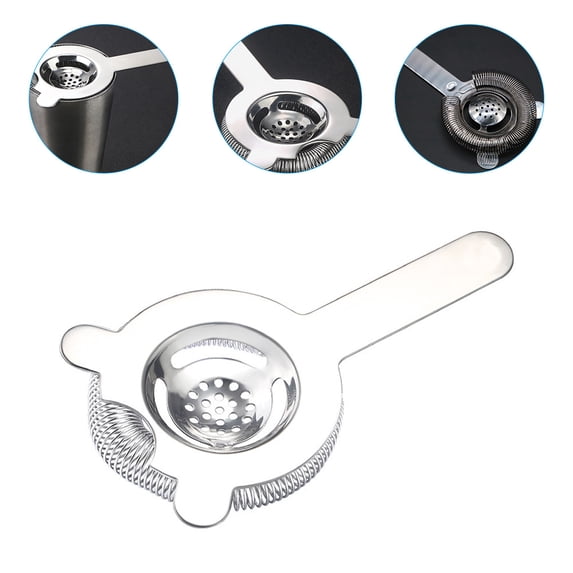 PTOOTP Stainless Steel Cocktail Strainer Bar Tool for Home Use and Professional Mixology