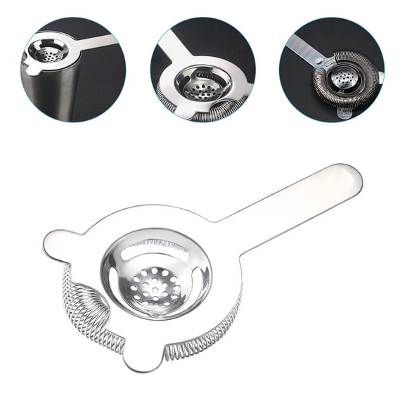 PTOOTP Stainless Steel Cocktail Strainer Bar Tool for Home and Professional Bartending Mixology Use