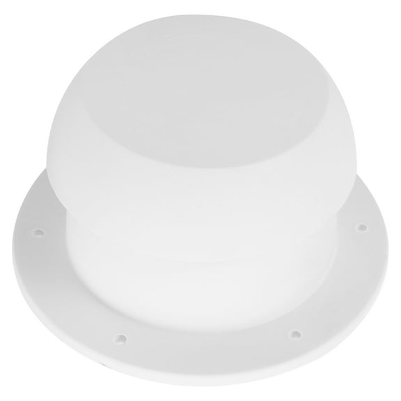 PTOOTP RV Roof Vent Cover ABS White Camping Trailer Accessories Outdoor Ventilation Protector 1 Set for RV Owners