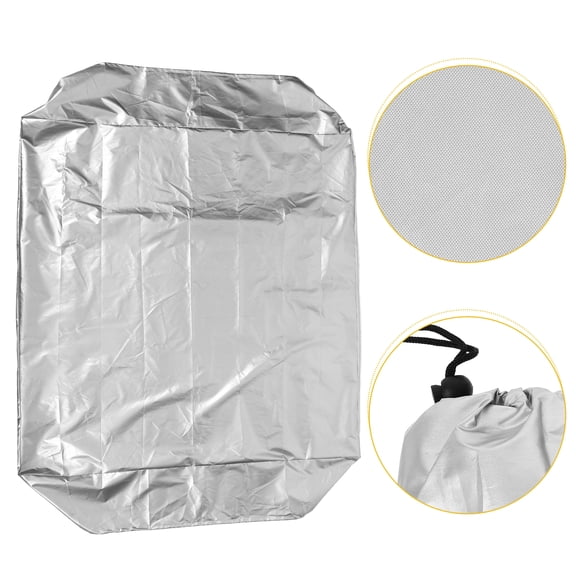 PTOOTP Heavy Duty Outdoor Sandbox Cover 420D Oxford Cloth Weatherproof Sun