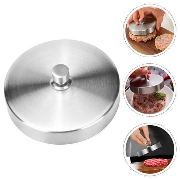 PTOOTP Adjustable Burger Patty Maker Stainless Steel - Home Kitchen Burger Press for Even Patties