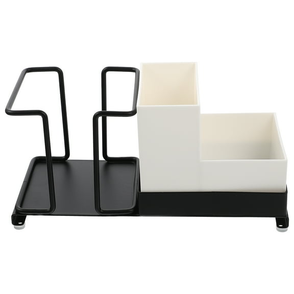 PTOOTP Coffee Station Organizer Set for Countertops, Carbon Steel Coffee Pod Holder and Storage for Home Kitchen