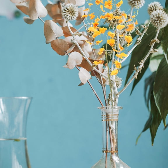 PTOOTP Modern Orange Artificial Flower Stem for Wedding, Home Decor, Floral Arrangement, Single Piece Decoration