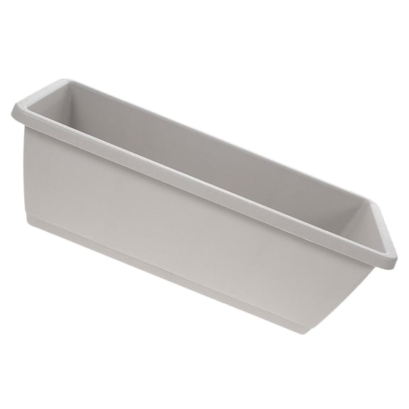 PTOOTP Grey Resin Planter Pot with Integrated Water Circulation, Indoor Outdoor Plant Container for Décor, 1 Set
