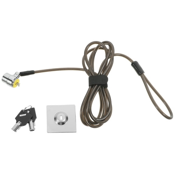 PTOOTP Laptop Lock Zinc Alloy Anti-Theft Multiple Layers Cable for Security