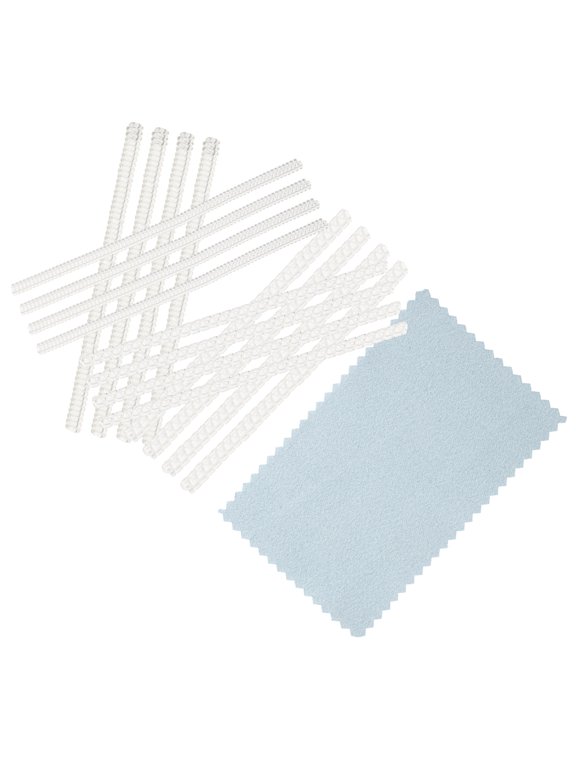 1Set Ring Size Reducer Plastic Spring Adjustable Guard for Secure Fit on Wide Band Rings